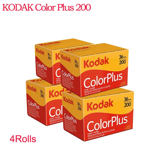 Kodak ColorPlus 200 35mm Color Films 1-10 Rolls 36 Exposures Per Roll For Kodak H35/H35N/M35/M38 /F9 Film Cameras 35mm Film