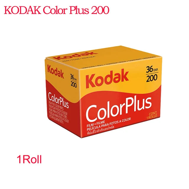 Kodak ColorPlus 200 35mm Color Films 1-10 Rolls 36 Exposures Per Roll For Kodak H35/H35N/M35/M38 /F9 Film Cameras 35mm Film