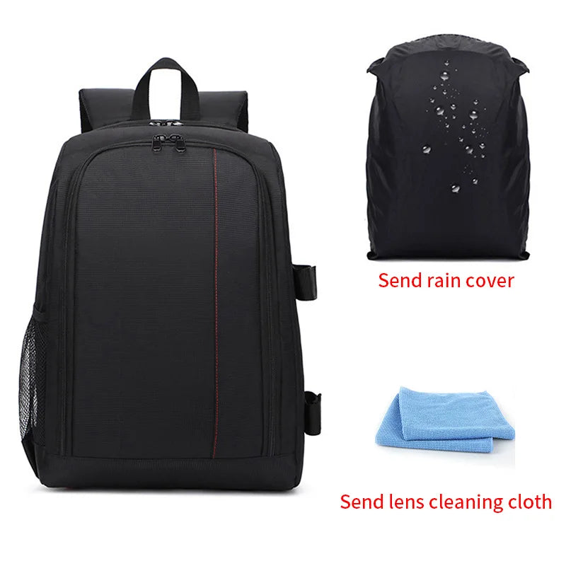 Digital Camera Backpack, Outdoor Large-Capacity Camera Bag, Laptop Backpack, Multi-Functional Convenient Backpack