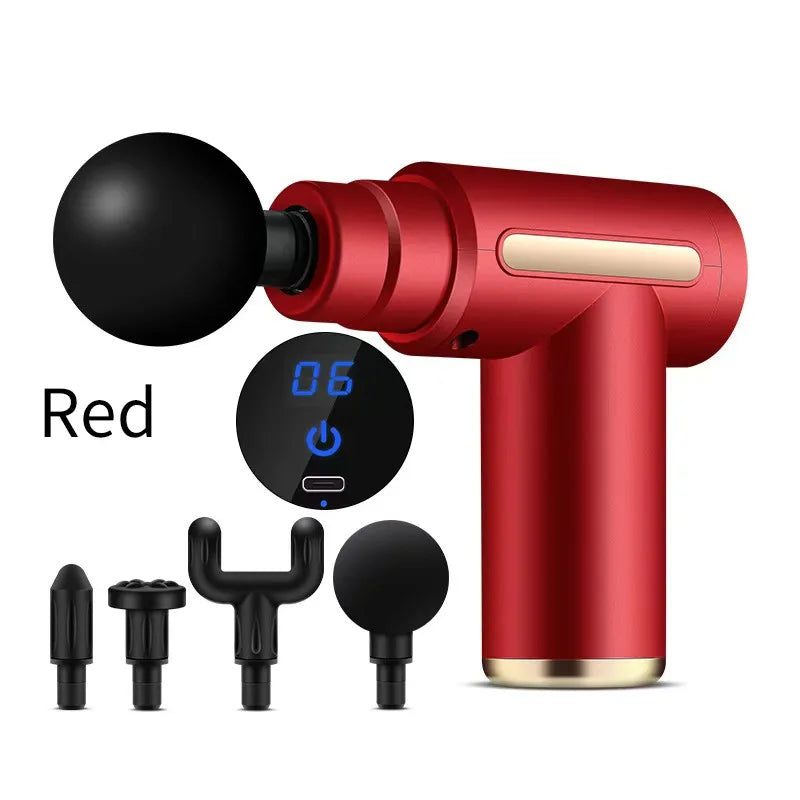 Mini Rechargeable Massage Gun – Portable Muscle Relaxation
