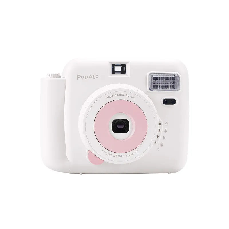 Popoto Instant Camera Cute Macaron Trendy Film Camera for Fujifilm Instax Mini Film Aesthetic Photo Camera for Girls Gift