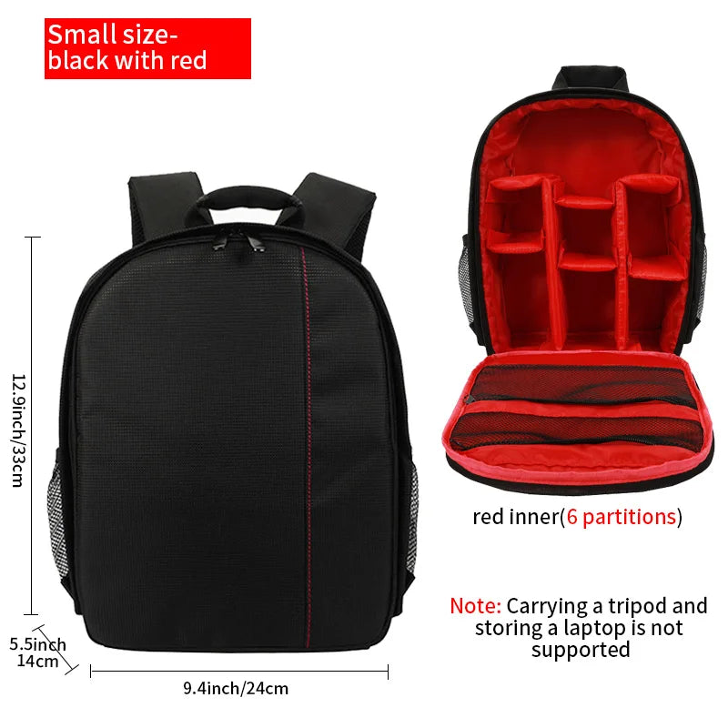 Digital Camera Backpack, Outdoor Large-Capacity Camera Bag, Laptop Backpack, Multi-Functional Convenient Backpack