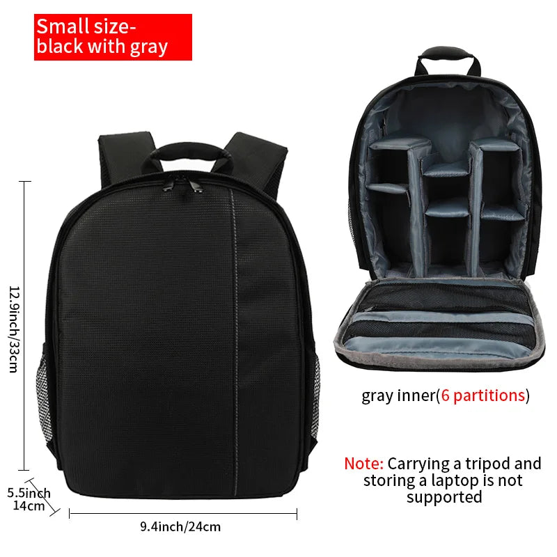 Digital Camera Backpack, Outdoor Large-Capacity Camera Bag, Laptop Backpack, Multi-Functional Convenient Backpack