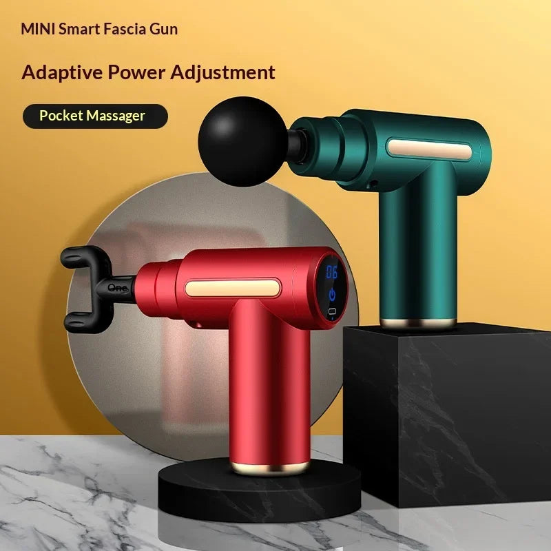 Mini Rechargeable Massage Gun – Portable Muscle Relaxation