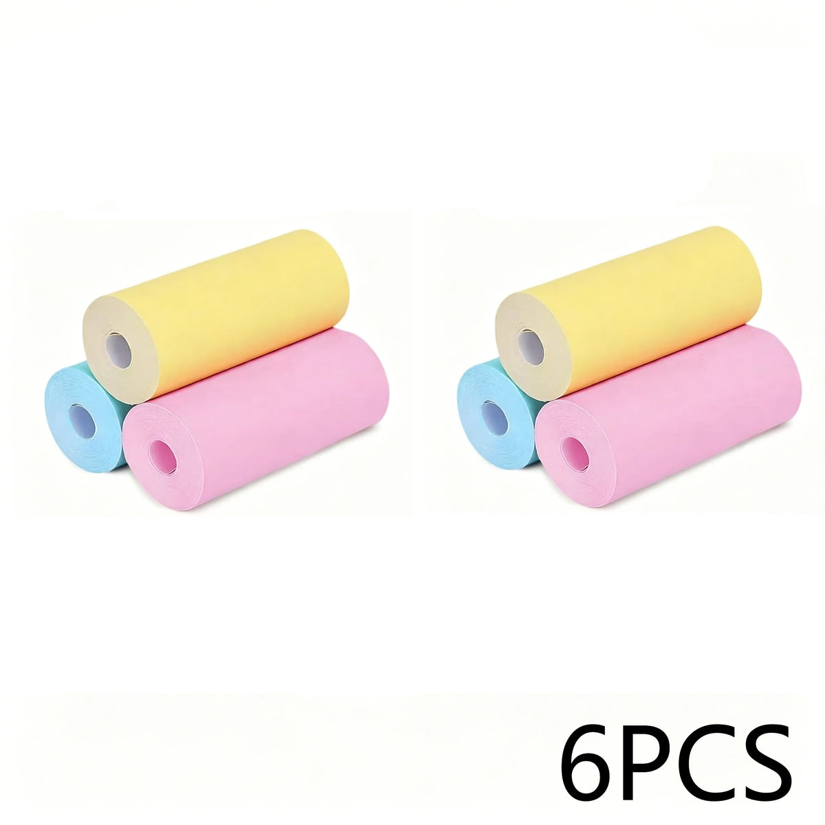3-20 Rolls 57x25MM Thermal Paper Color Children Camera Instant Print Kids Camera Printing Paper Replacement Accessories Parts