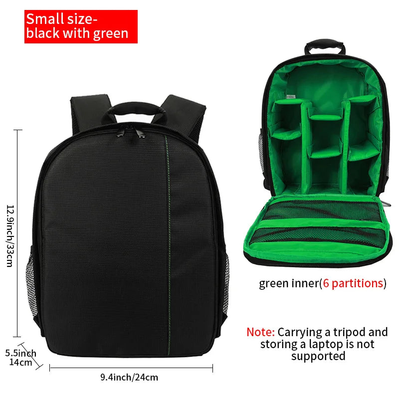 Digital Camera Backpack, Outdoor Large-Capacity Camera Bag, Laptop Backpack, Multi-Functional Convenient Backpack