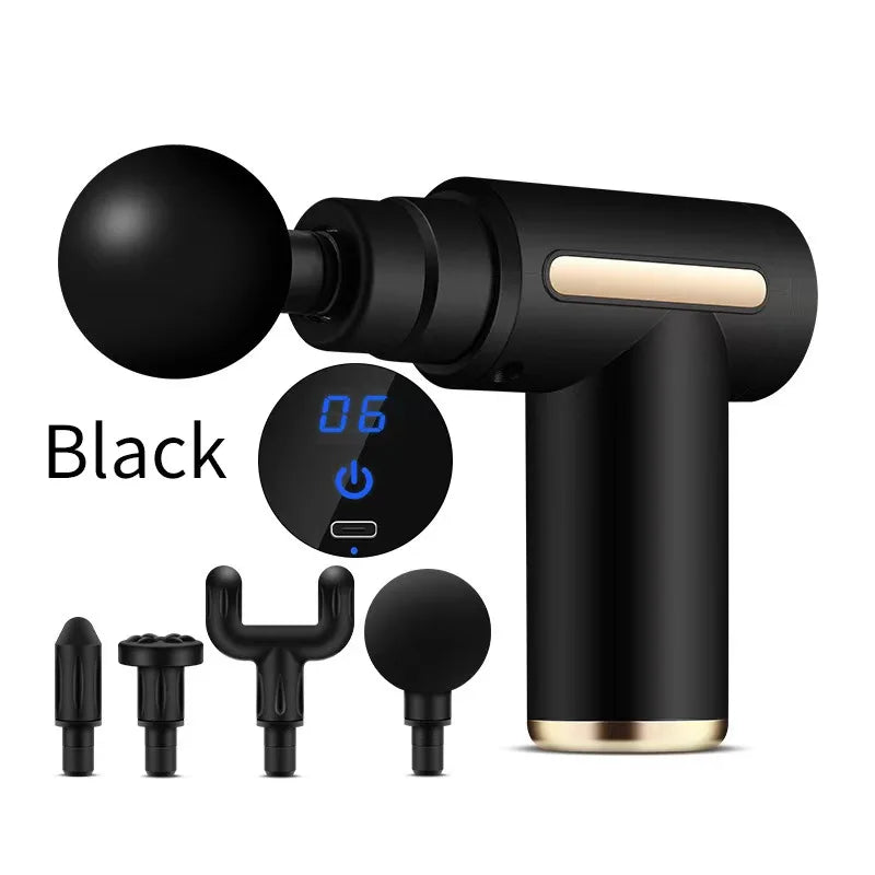 Mini Rechargeable Massage Gun – Portable Muscle Relaxation