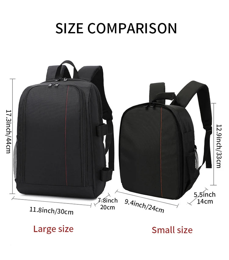 Digital Camera Backpack, Outdoor Large-Capacity Camera Bag, Laptop Backpack, Multi-Functional Convenient Backpack