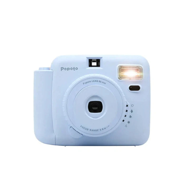 Popoto Instant Camera Cute Macaron Trendy Film Camera for Fujifilm Instax Mini Film Aesthetic Photo Camera for Girls Gift