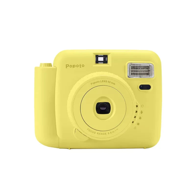 Popoto Instant Camera Cute Macaron Trendy Film Camera for Fujifilm Instax Mini Film Aesthetic Photo Camera for Girls Gift