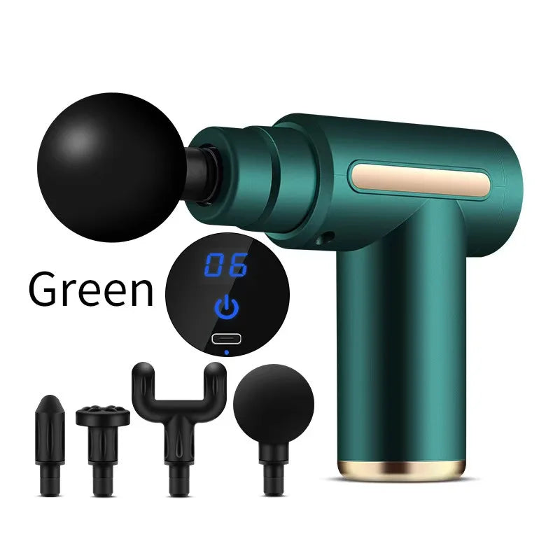 Mini Rechargeable Massage Gun – Portable Muscle Relaxation