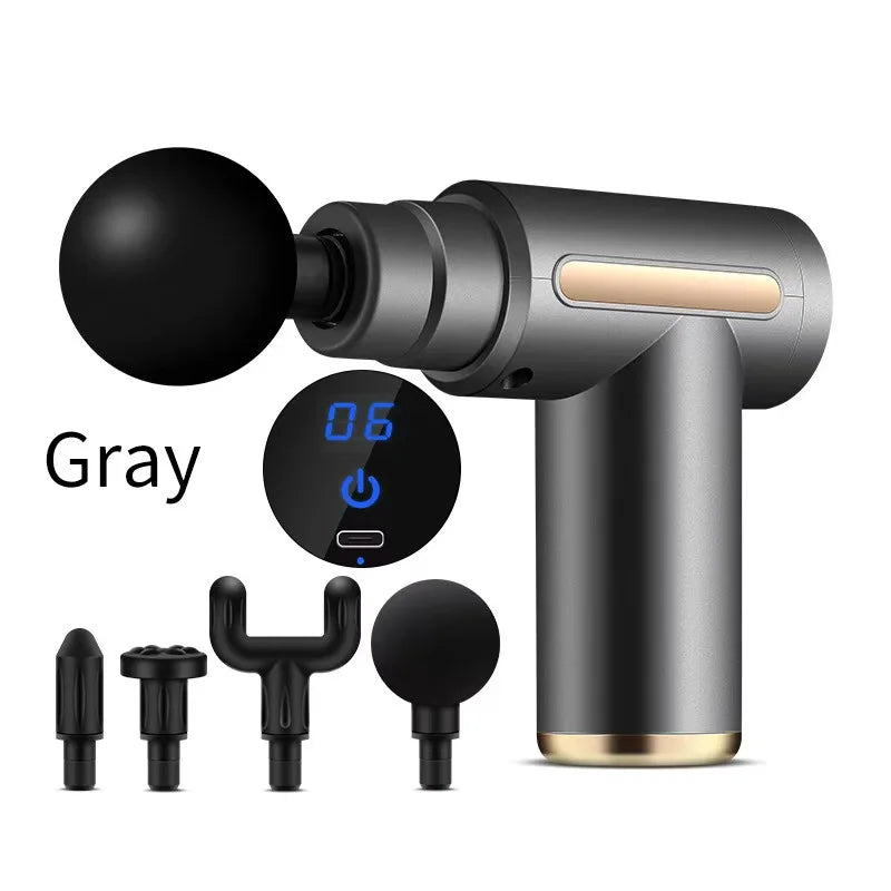 Mini Rechargeable Massage Gun – Portable Muscle Relaxation