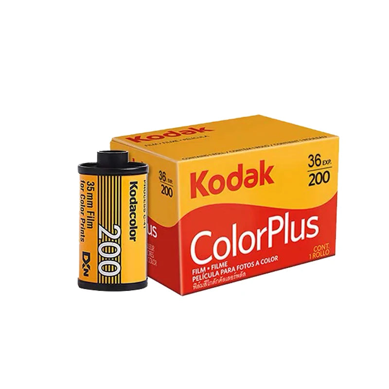 Kodak ColorPlus 200 35mm Color Films 1-10 Rolls 36 Exposures Per Roll For Kodak H35/H35N/M35/M38 /F9 Film Cameras 35mm Film