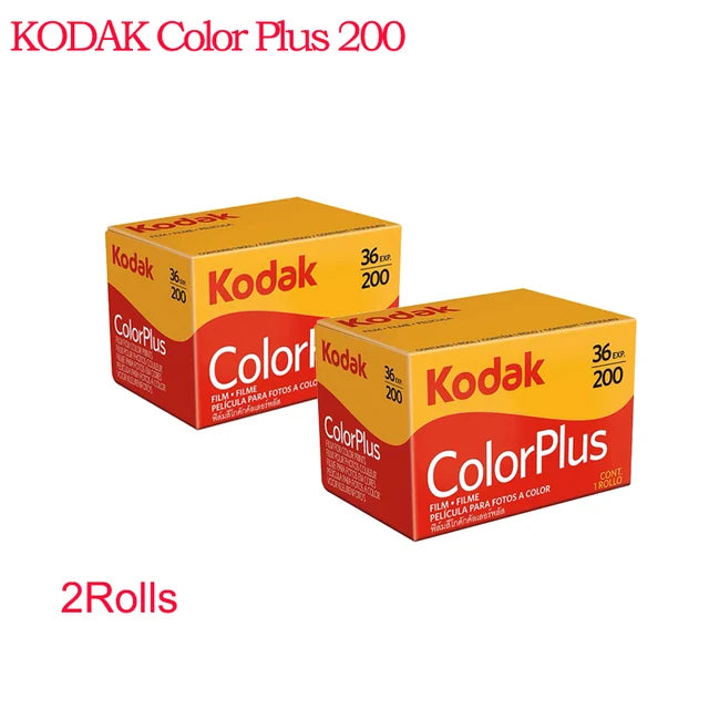 Kodak ColorPlus 200 35mm Color Films 1-10 Rolls 36 Exposures Per Roll For Kodak H35/H35N/M35/M38 /F9 Film Cameras 35mm Film