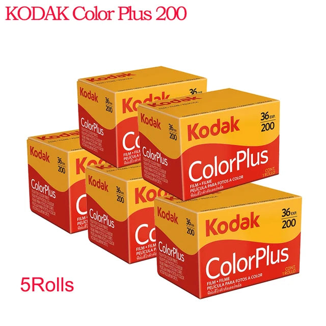 Kodak ColorPlus 200 35mm Color Films 1-10 Rolls 36 Exposures Per Roll For Kodak H35/H35N/M35/M38 /F9 Film Cameras 35mm Film