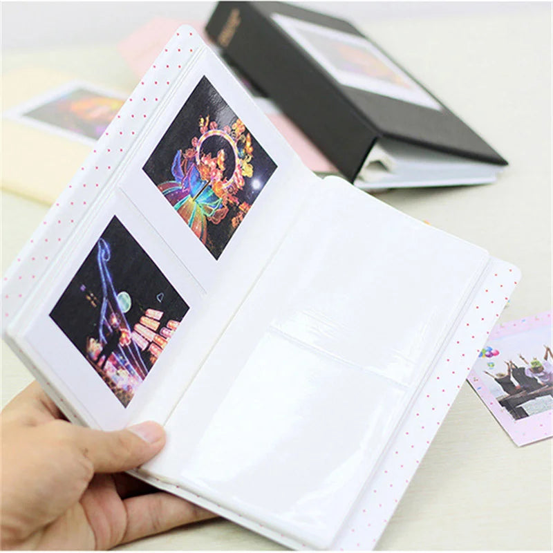 80 Pockets Retro PU Photo Album Fit For Instax Square Film For Fujifilm SQ1 SQ6 SQ20 SQ10 SP3 Camera Accessories