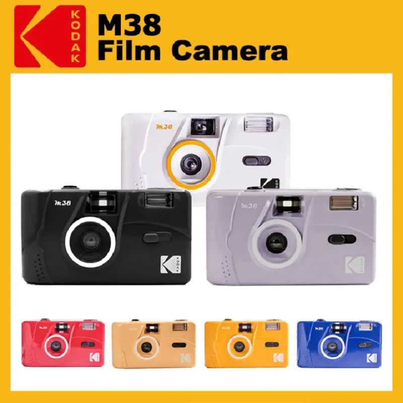 KODAK M35/ M38Film Camera 35MM Retro Manual Film Camera Non-Disposable Film Film Machine with Flash Function Repeatability