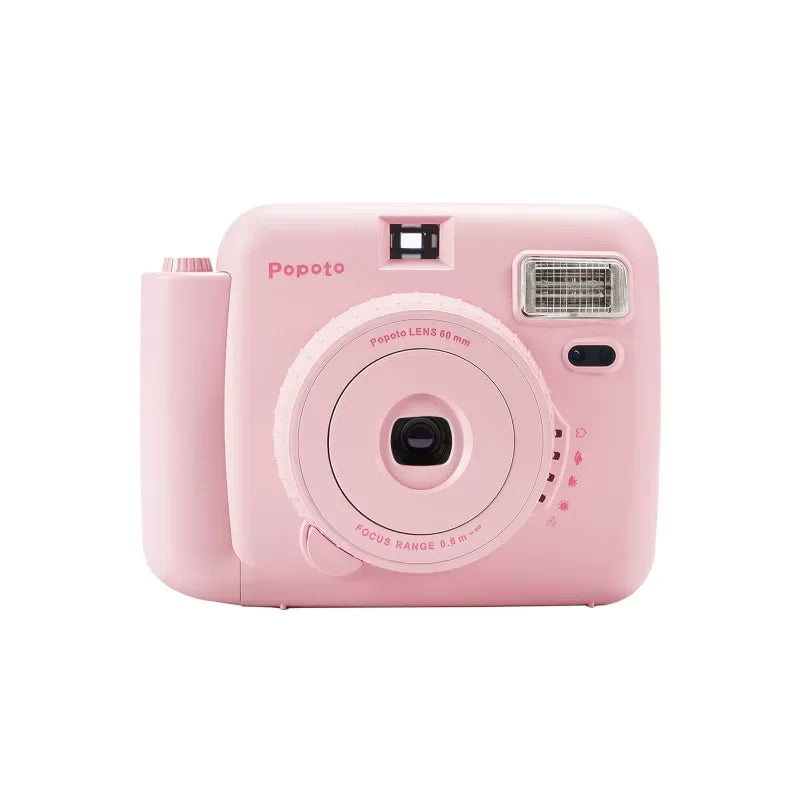 Popoto Instant Camera Cute Macaron Trendy Film Camera for Fujifilm Instax Mini Film Aesthetic Photo Camera for Girls Gift